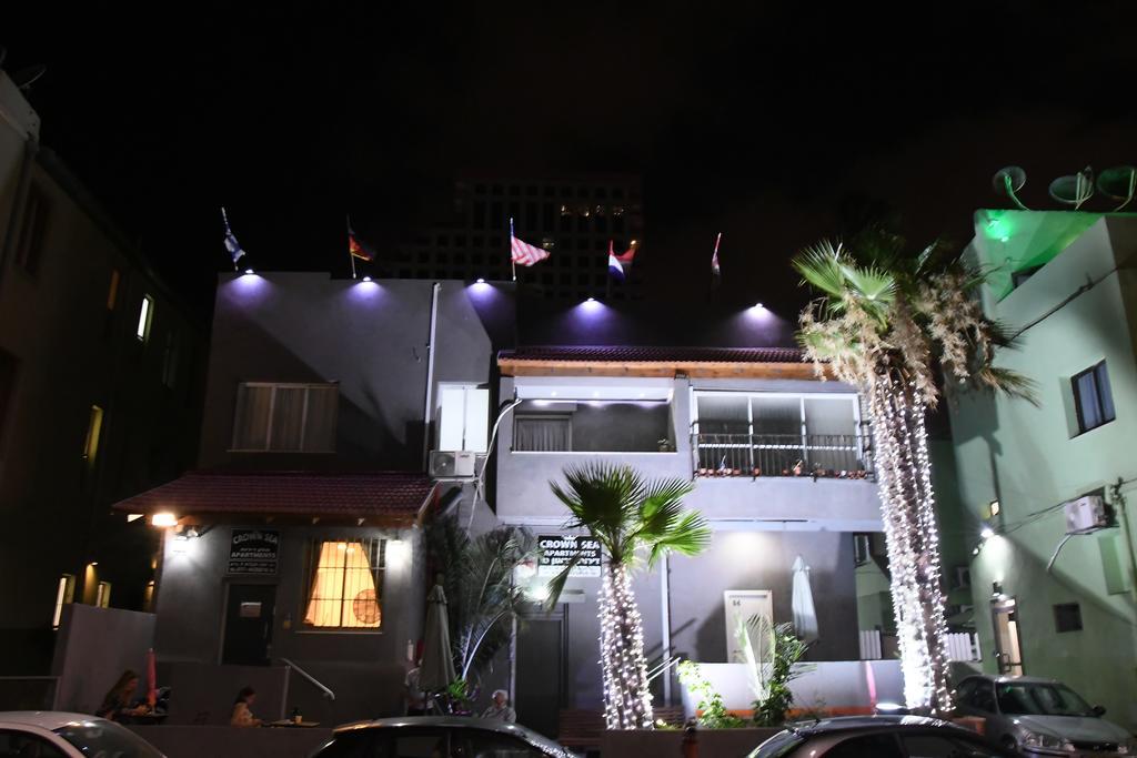 Crown Sea Apart Hotel Tel Aviv Exteriör bild
